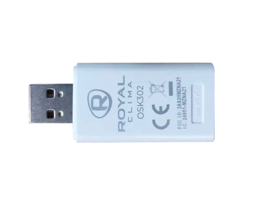 WI-FI USB модуль ROYAL CLIMA для бытовых сплит-систем серии TRIUMPH OSK302 WI-FI USB модуль ROYAL CLIMA для бытовых сплит-систем серии TRIUMPH OSK302